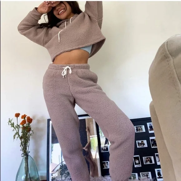 Hollister Other Gilly Hicks Sherpa Set Poshmark - Main Image